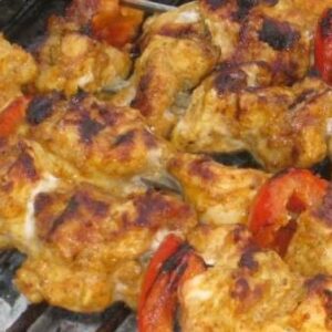 4 Brochettes au poulet